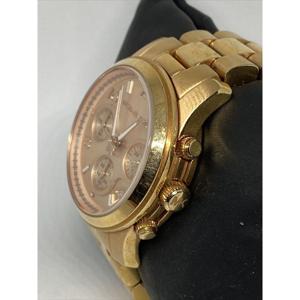 Michael Kors Runway MK5128 Womens Stainless Steel Analog Dial Quartz Watch MP207 - Picture 4 of 12